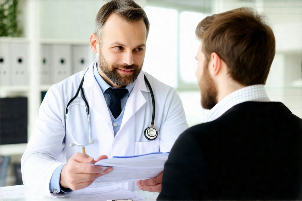 Mindful Posture Shifts for Prostate Tension Reduction