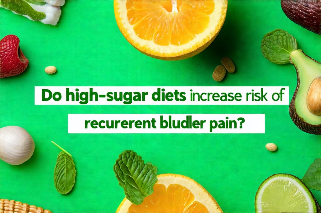 Do high-sugar diets increase risk of recurrent bladder pain?