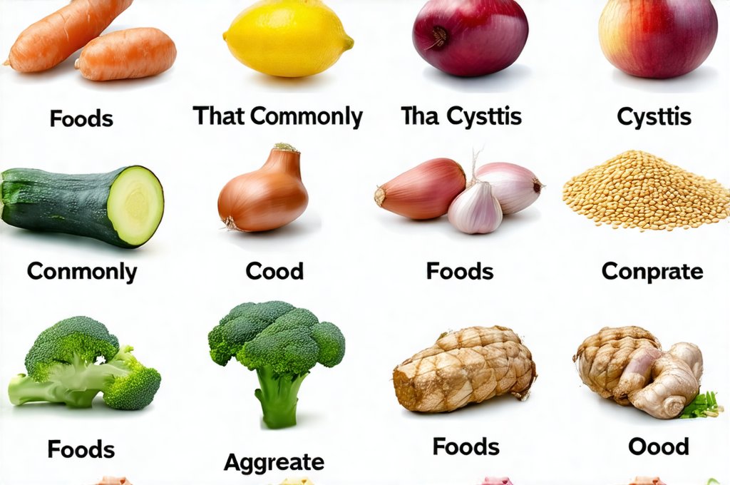 Foods That Commonly Aggravate Cystitis