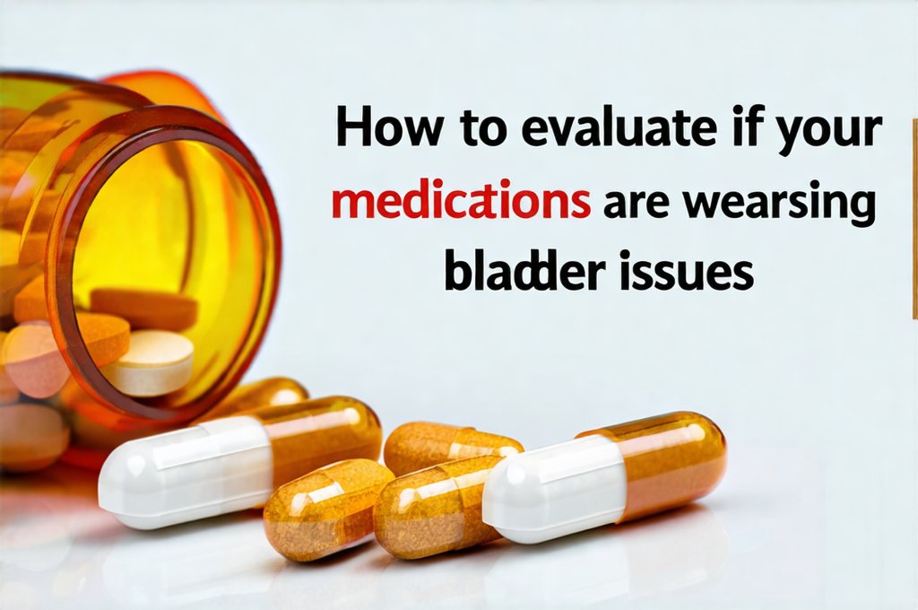 How to evaluate if your medications are worsening bladder issues