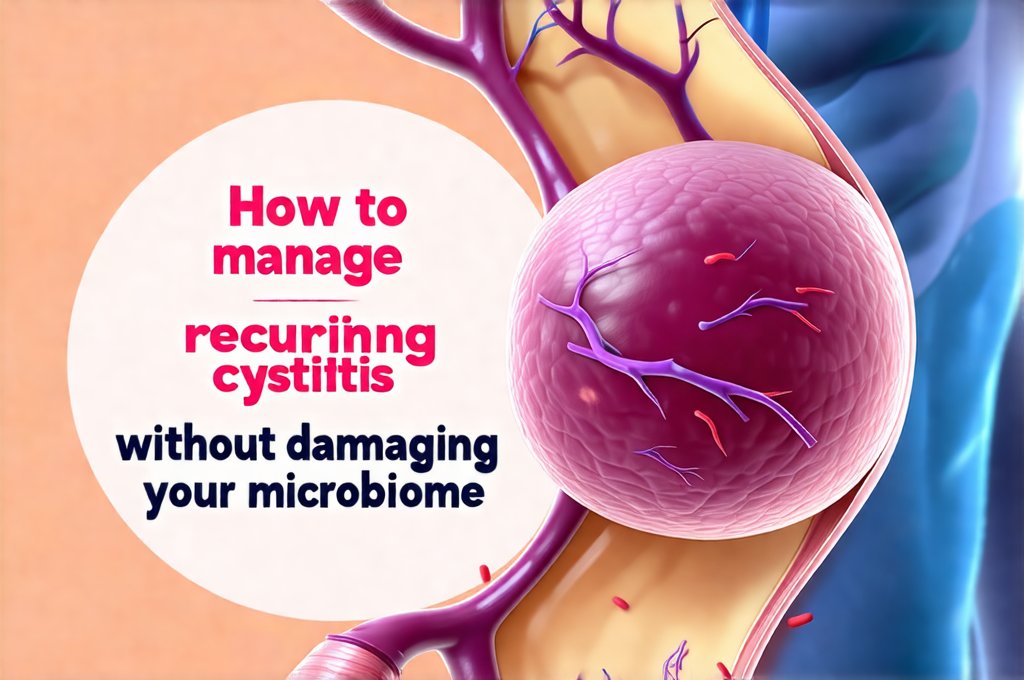How to manage recurring cystitis without damaging your microbiome