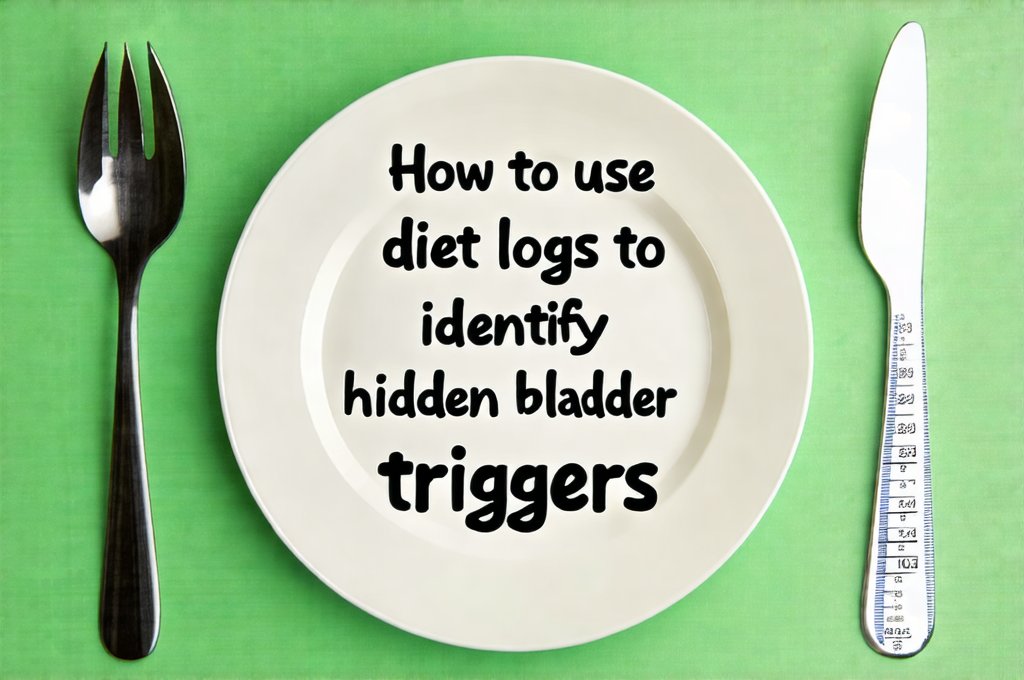 How to use diet logs to identify hidden bladder triggers
