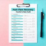 Post-Flare Recovery Checklist for Bladder Health