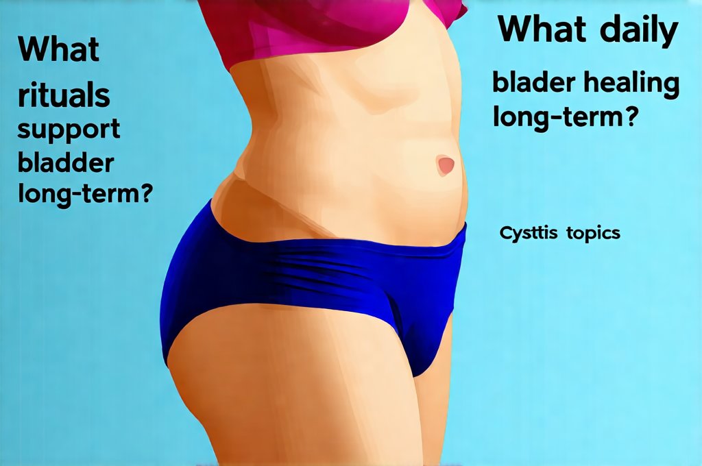 What daily rituals support bladder healing long-term?