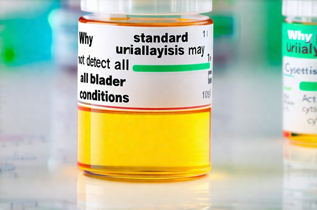 Why standard urinalysis may not detect all bladder conditions