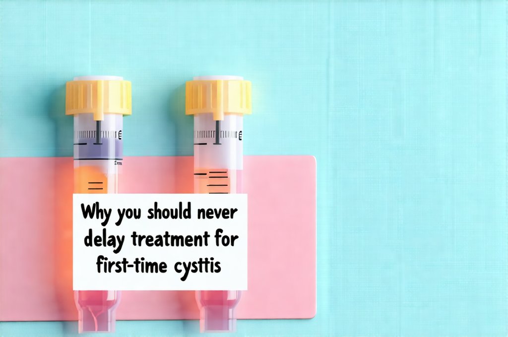 Why you should never delay treatment for first-time cystitis